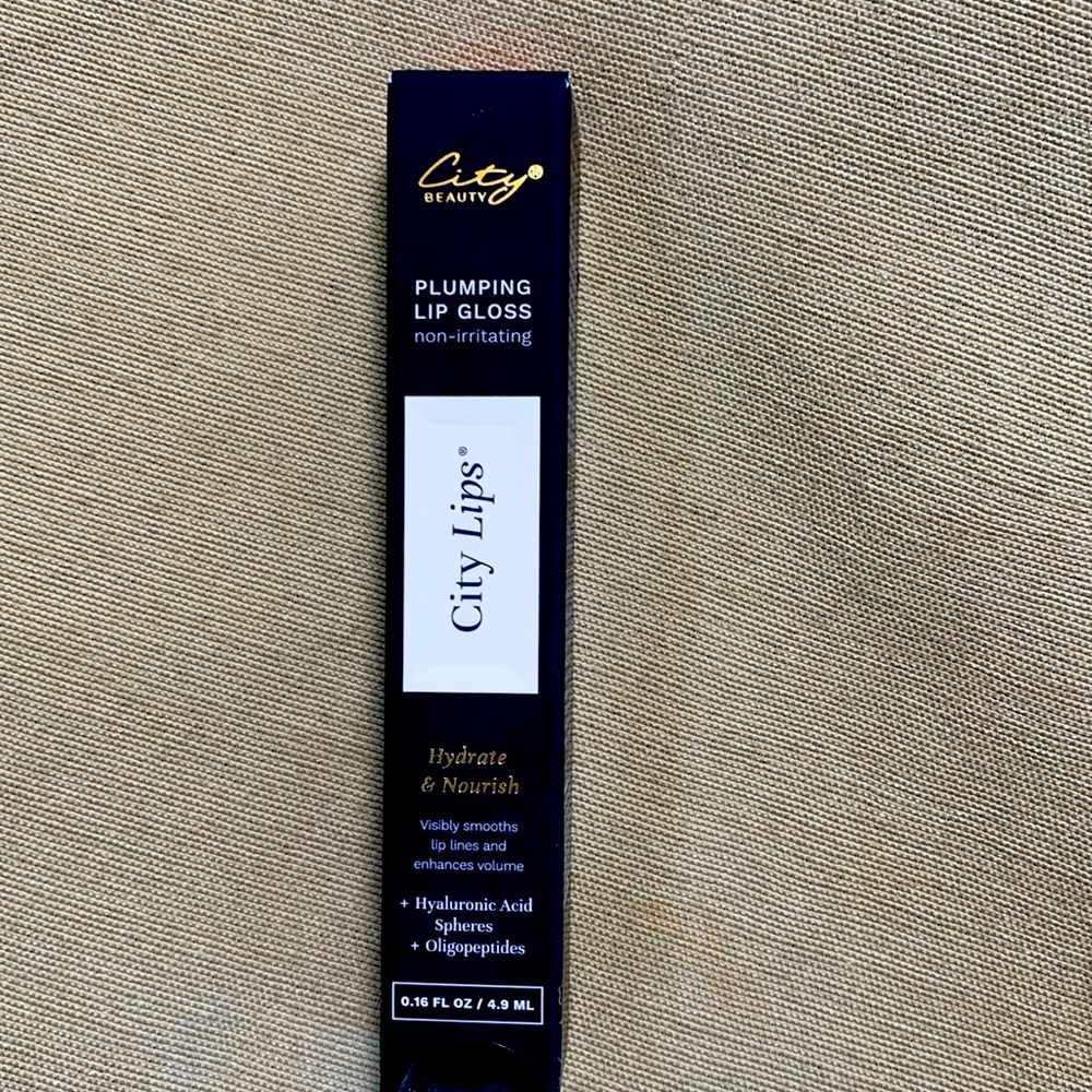 City Lips Plumping Lip Gloss Coral Sunrise